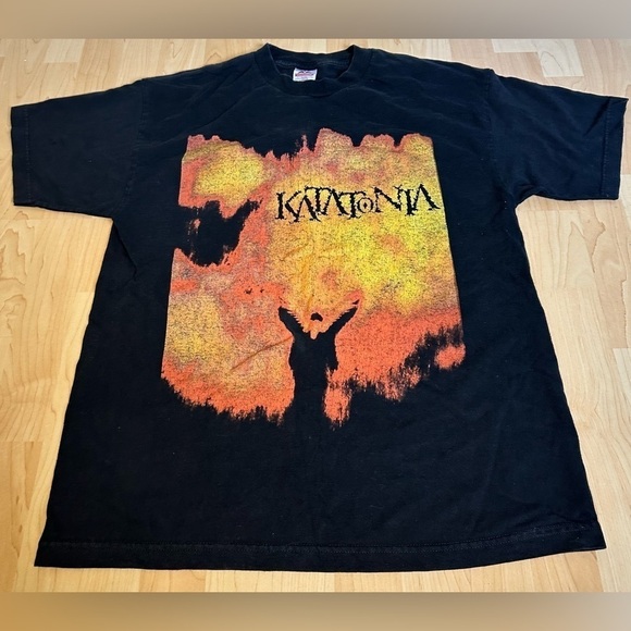 Katatonia Other - 🖤SOLD🖤VINTAGE - Katatonia - Discouraged Ones T-shirt - Size Large